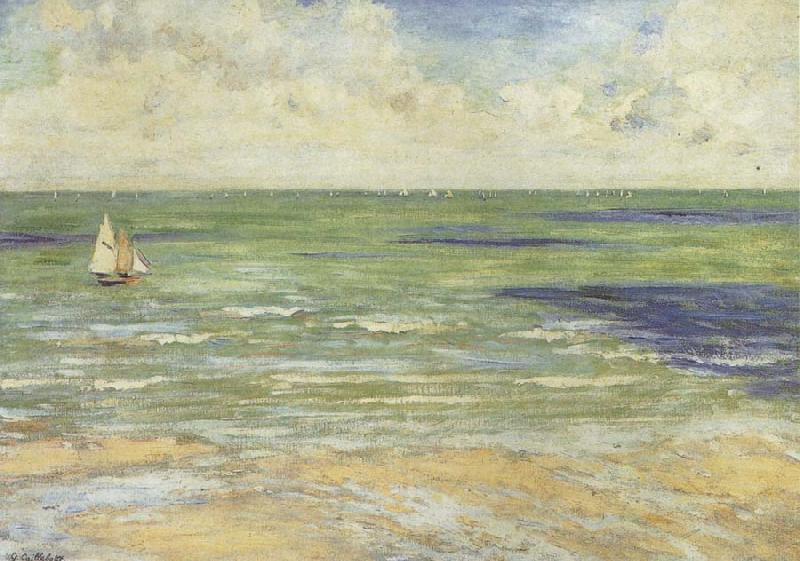 Gustave Caillebotte Seascape oil painting image
